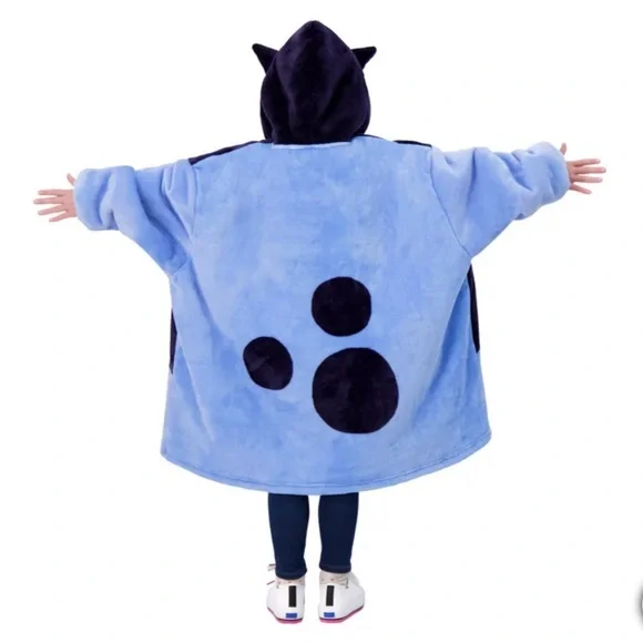 Bluey Wayy Big Oversized Hoodie Blanket NWT - Picture 4 of 5